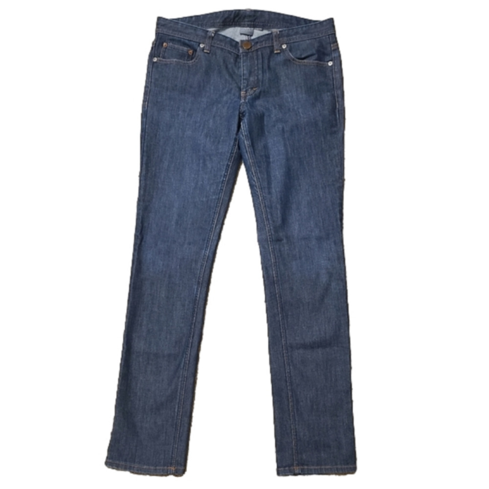 Armani Exchange Dark Wash Slim Fit Jeans with Mid Rise